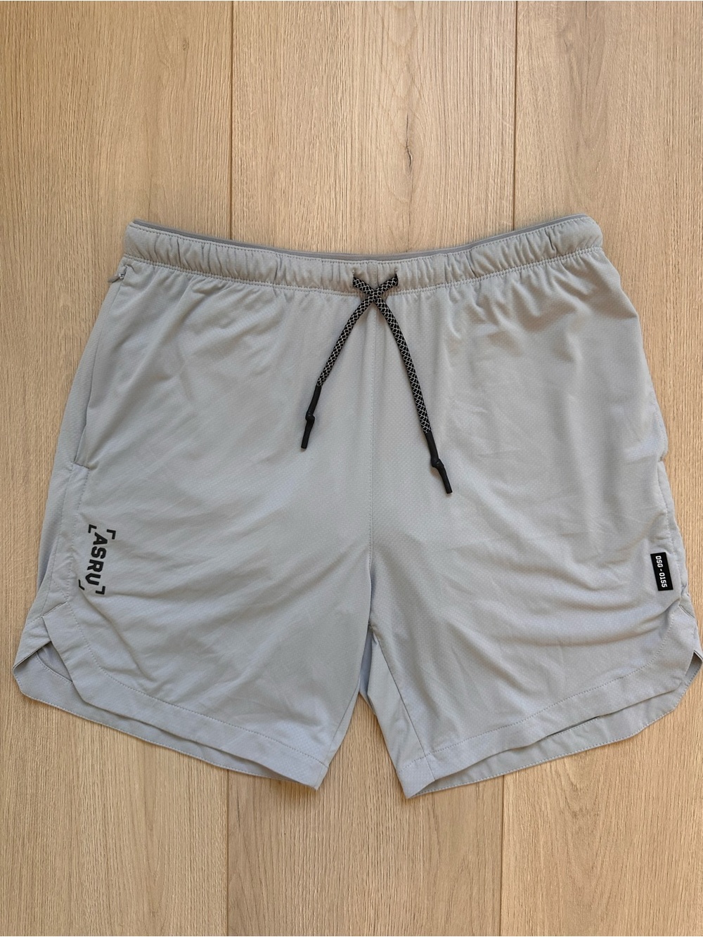 ASRV Light Gray Men’s Training Shorts